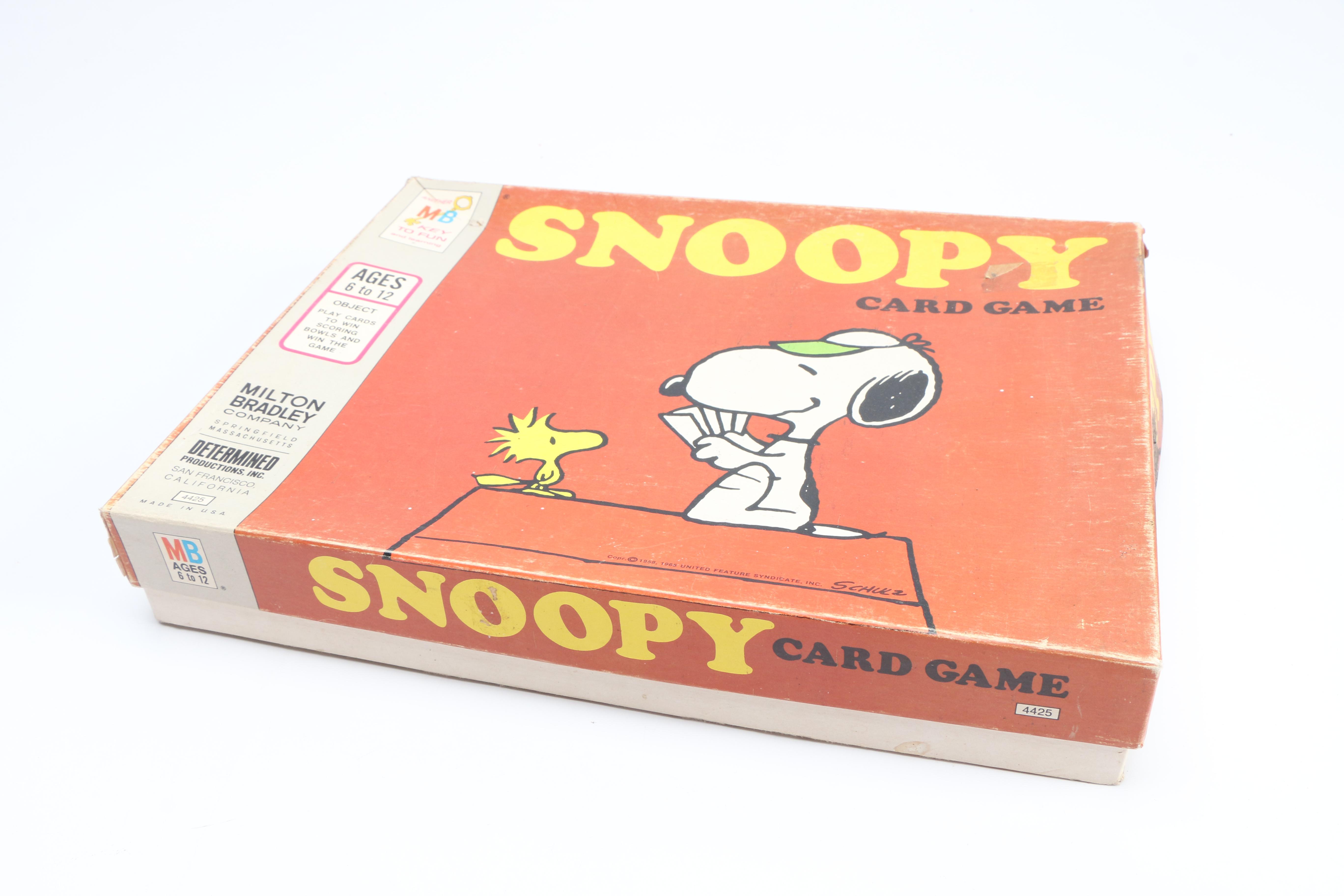 "Peanuts" Card Game and Jigsaw Puzzles EBTH