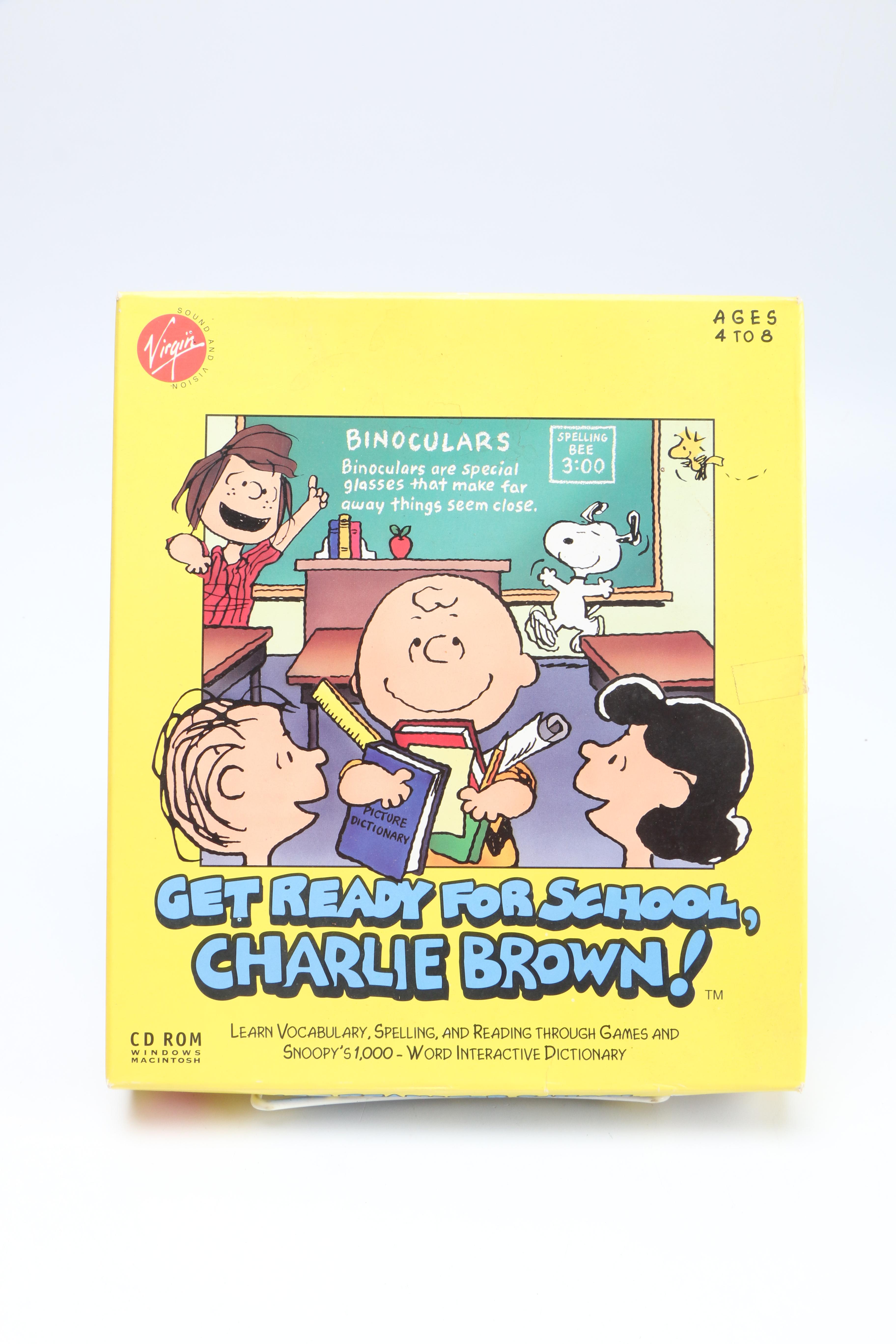 "Peanuts" Card Game and Jigsaw Puzzles EBTH