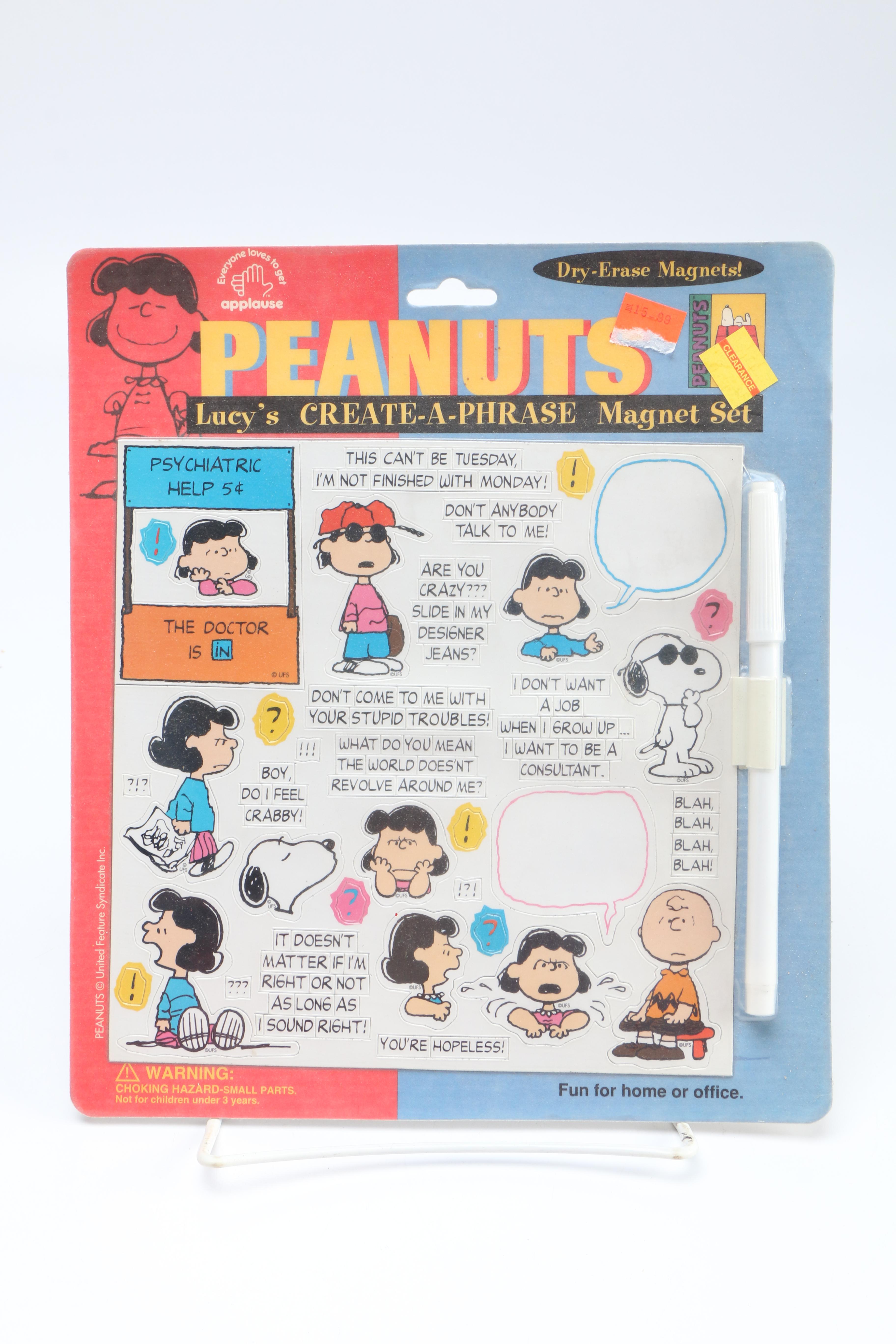 "Peanuts" Card Game and Jigsaw Puzzles EBTH