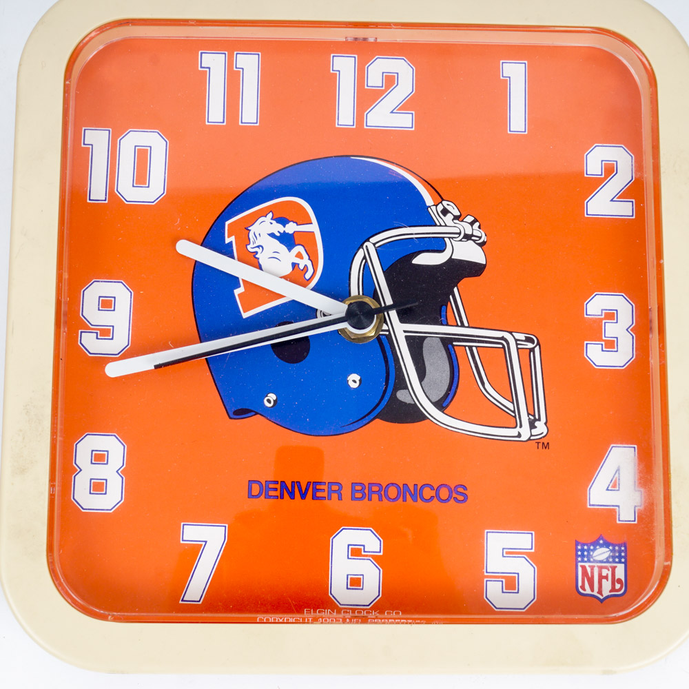 Variety of Denver Broncos Memorabilia EBTH