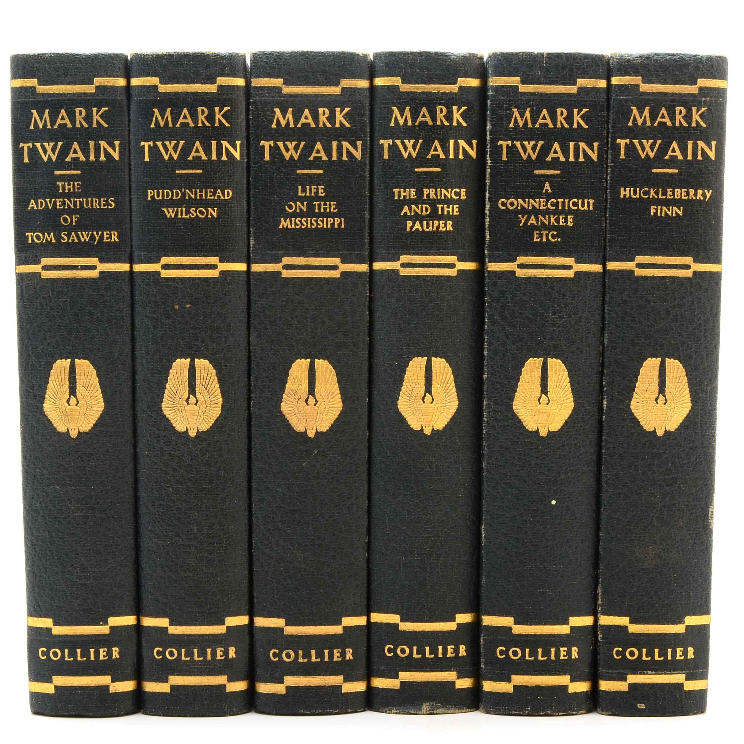 Collier Mark Twain Book Set EBTH