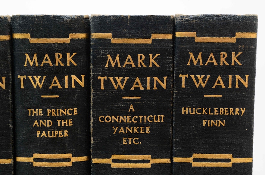 Collier Mark Twain Book Set EBTH