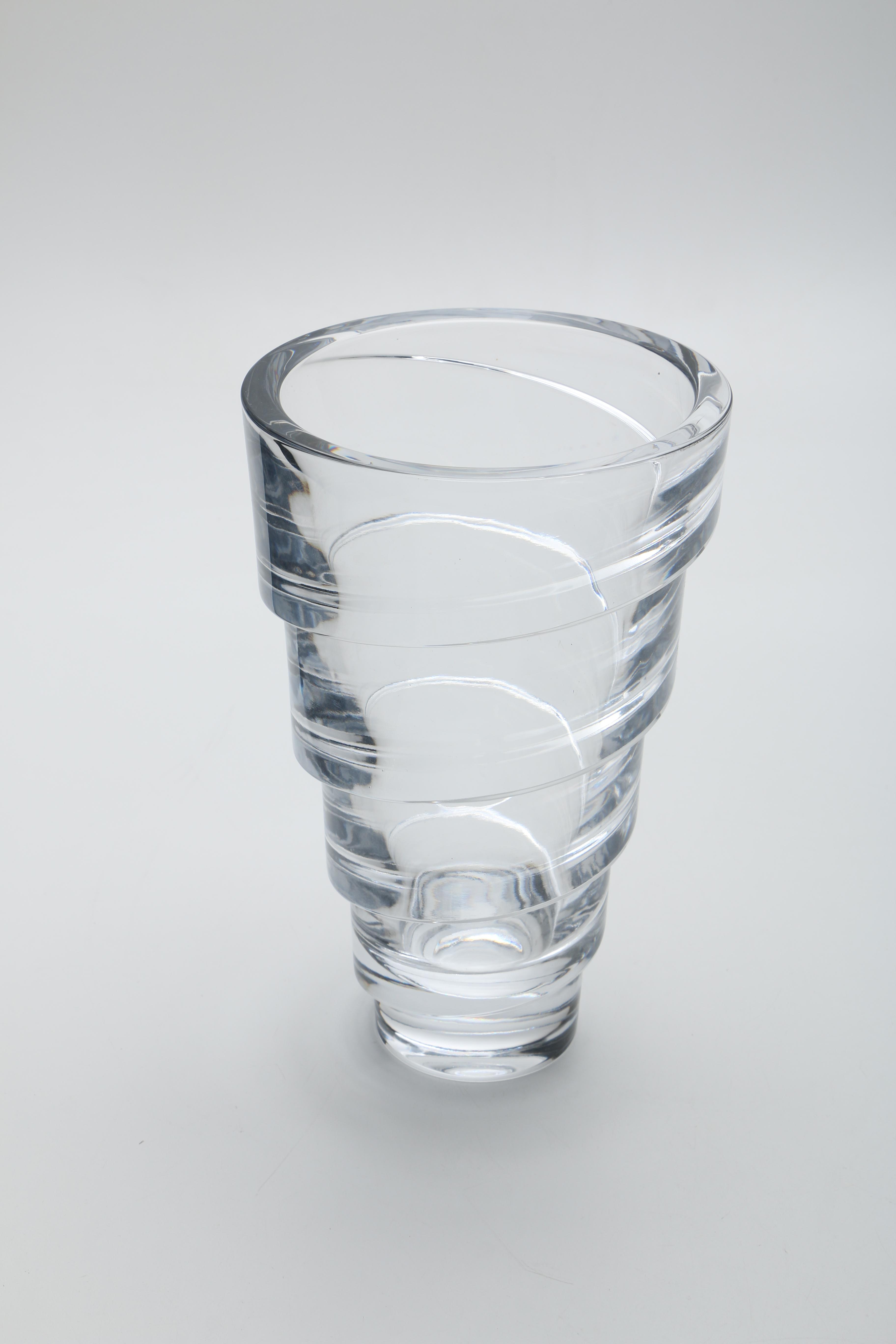 Miller Rogaska Crystal Vase Ebth