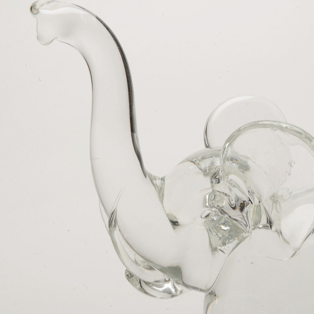 Group of Crystal Elephant Figurines EBTH