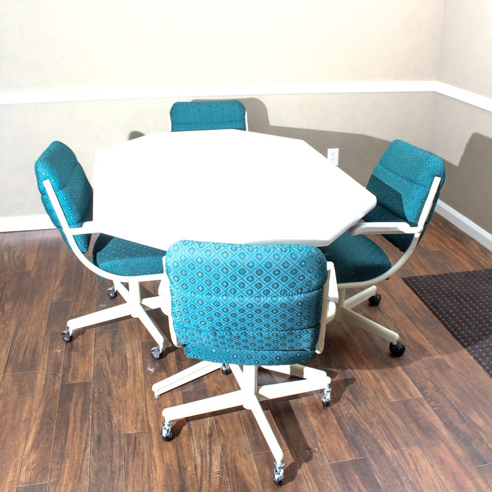 Retro Table and Chairs by Chromcraft EBTH