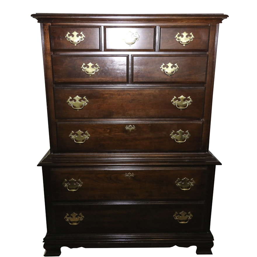 12 drawer dresser with mirror chippendale style quot cherry mountain quot dresser by ebth 12 drawer dresser with mirror chippendale style quot cherry mountain quot dresser by ebth