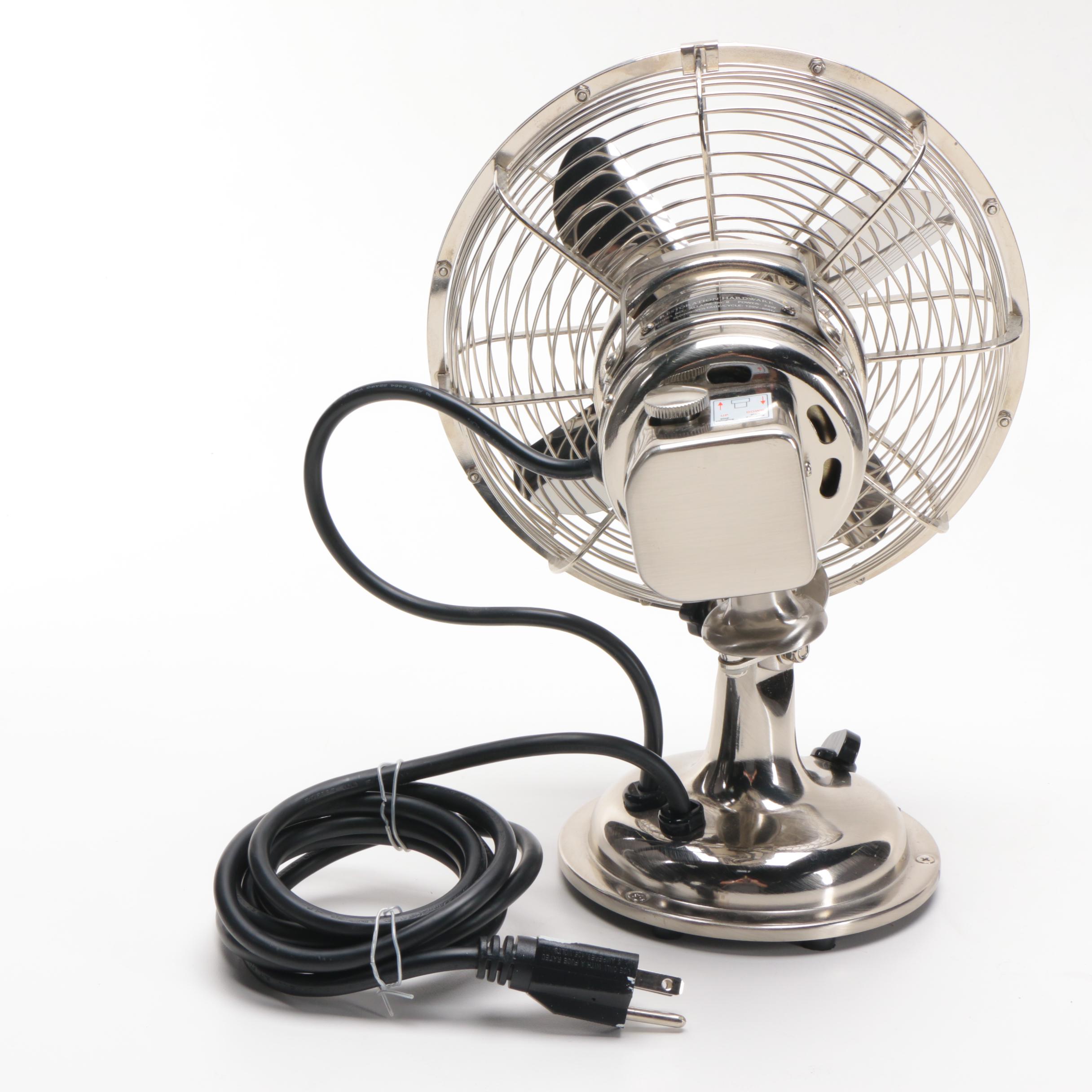 Restoration Hardware Table Fan EBTH