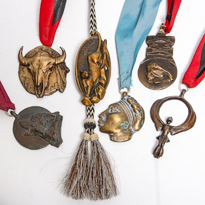 Bronze Award Medals From The National Academy of Western Art Bronze Award Medals From The National Academy of Western Art