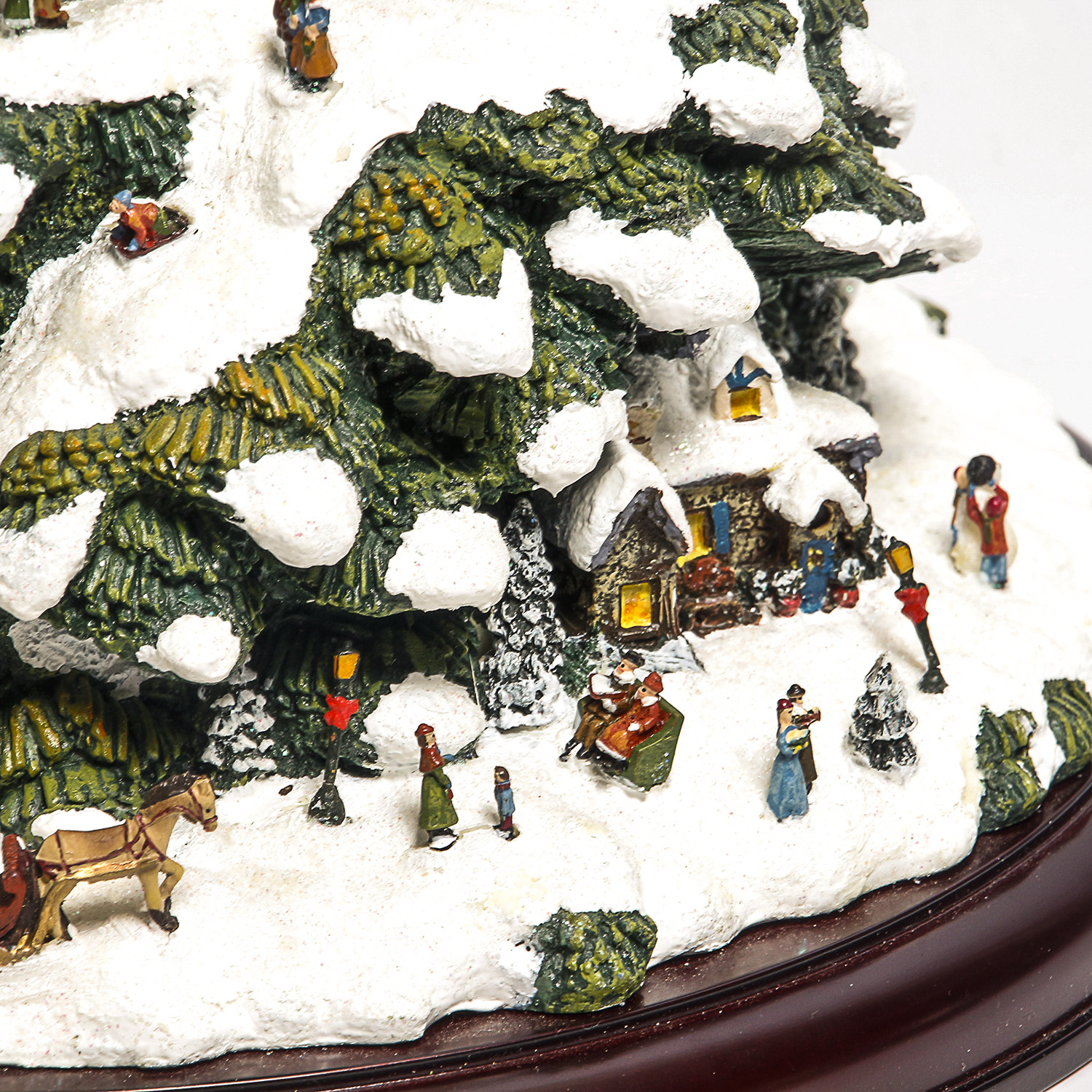 Thomas Kinkade Village Christmas Tree 