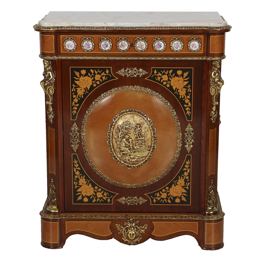Mariner Furniture French Style Marble Top Chest
