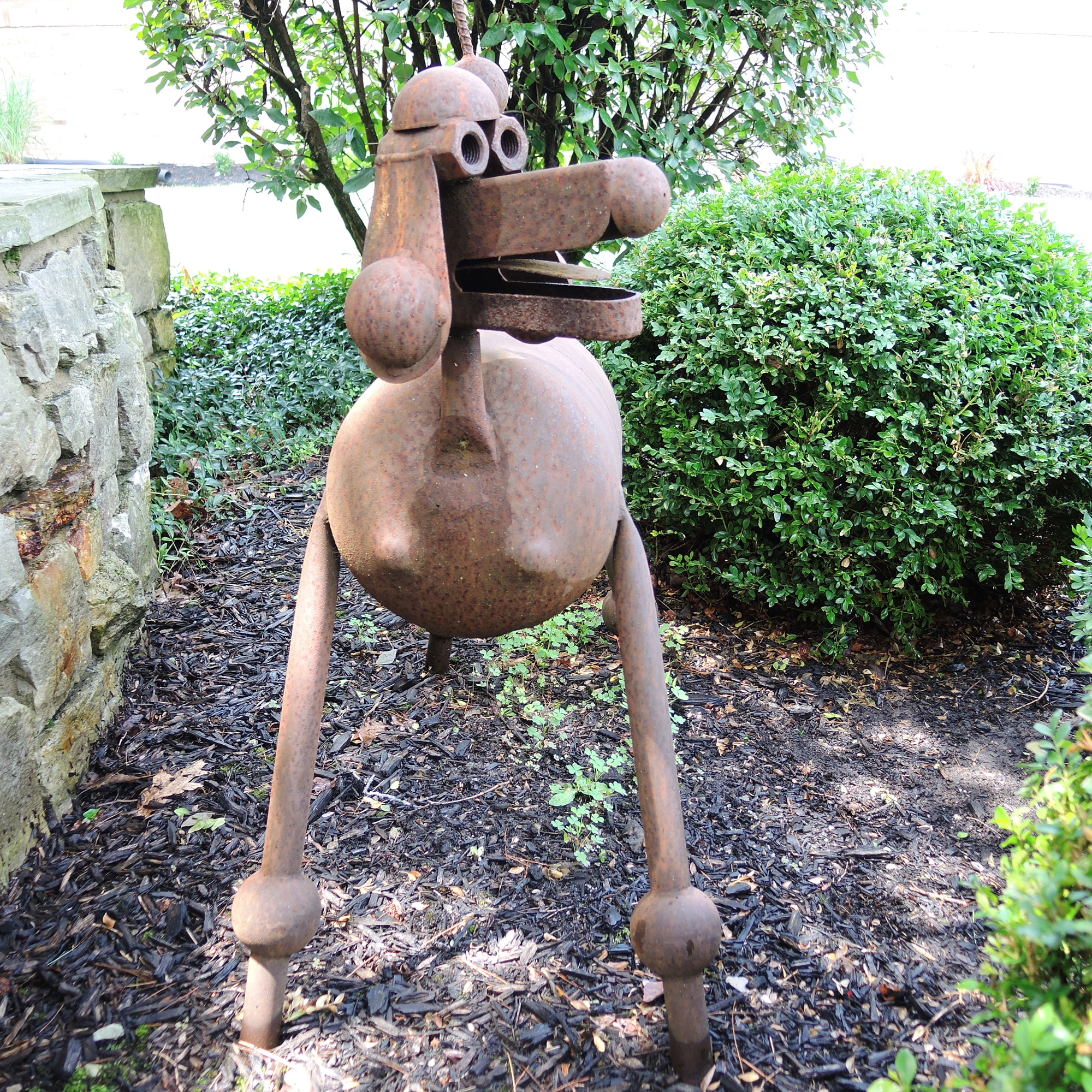 Metal Poodle Sculpture EBTH