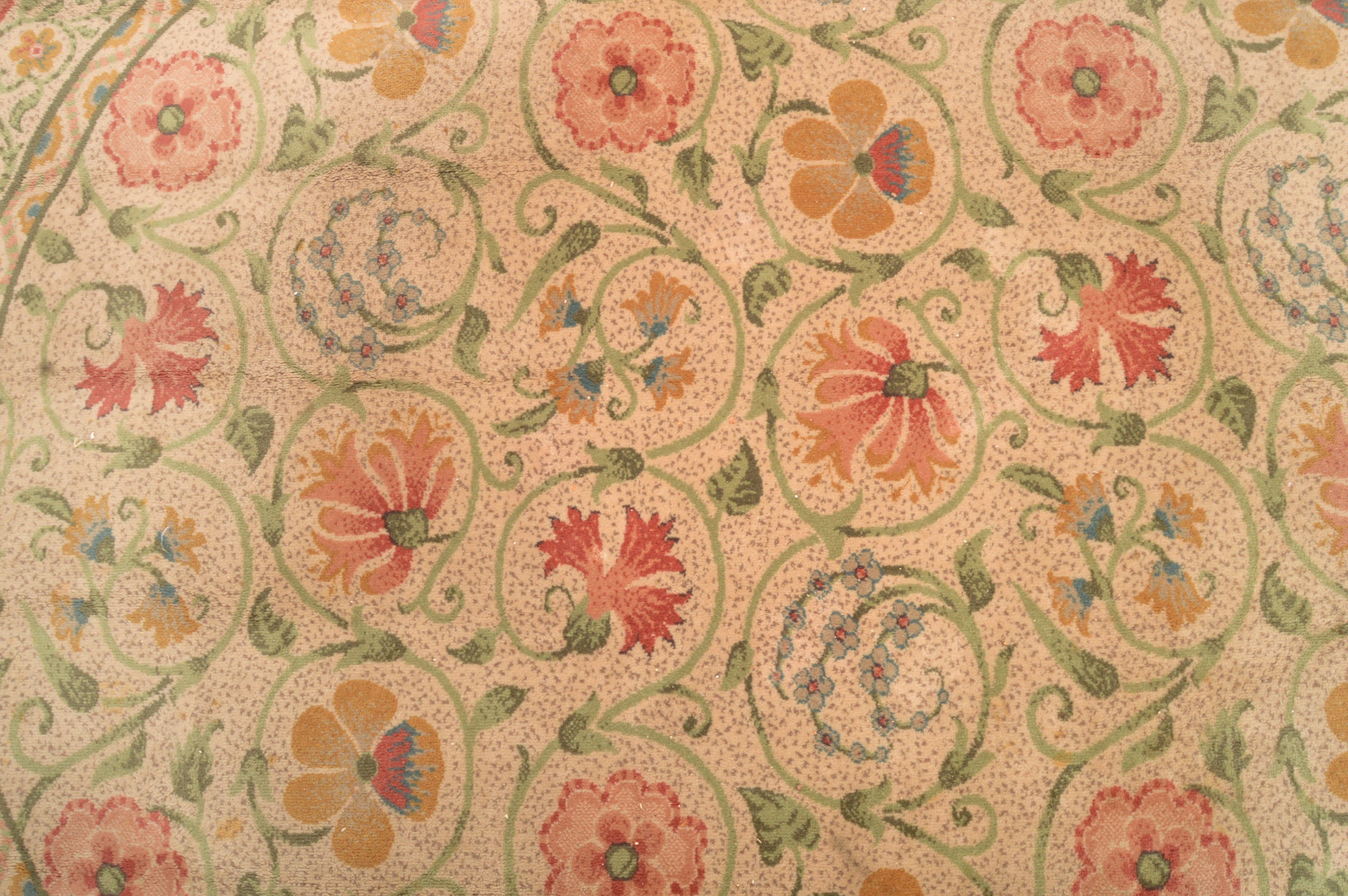 Karastan "English Garden Rajasthan Collection Round Area Rug EBTH