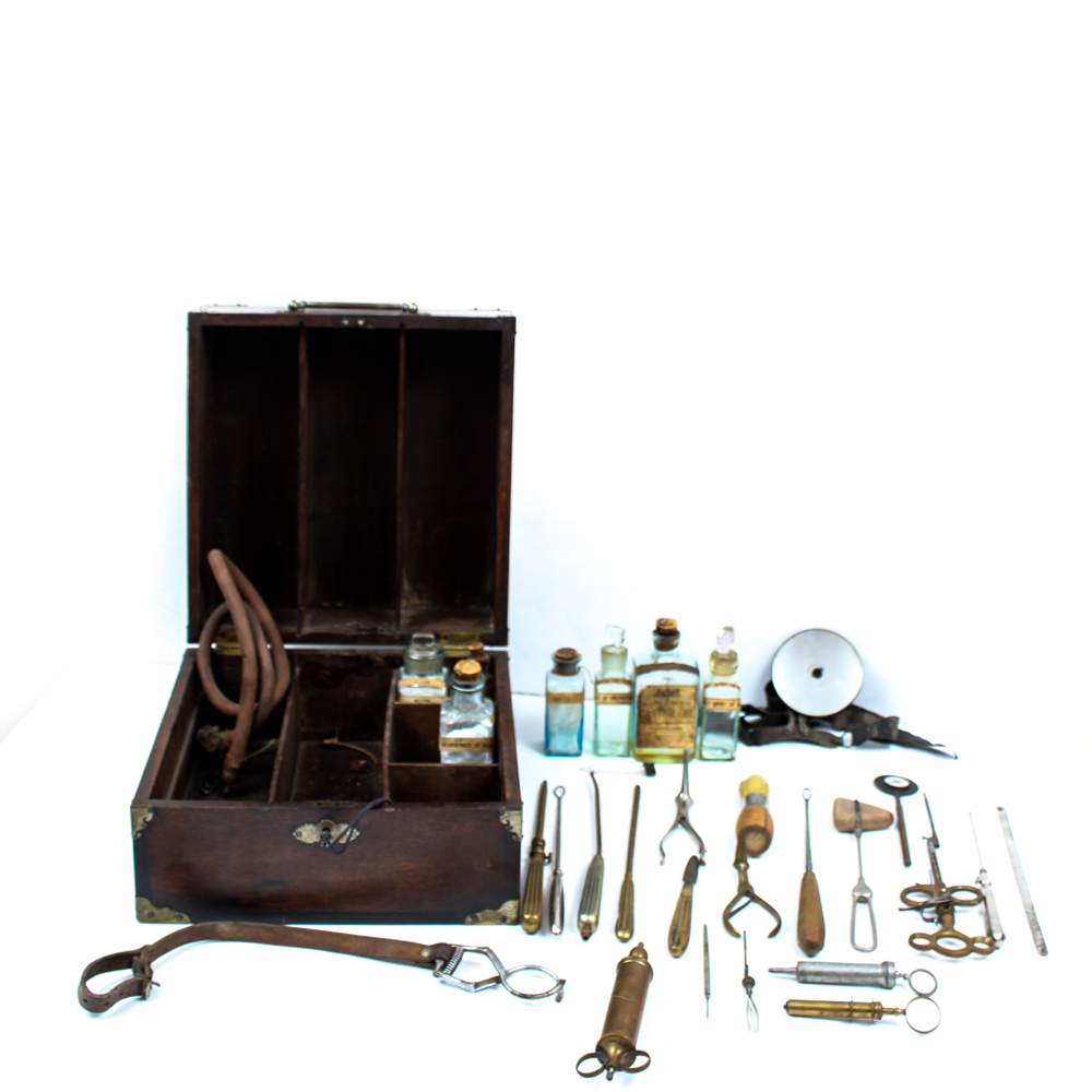 Antique Medical Kit EBTH