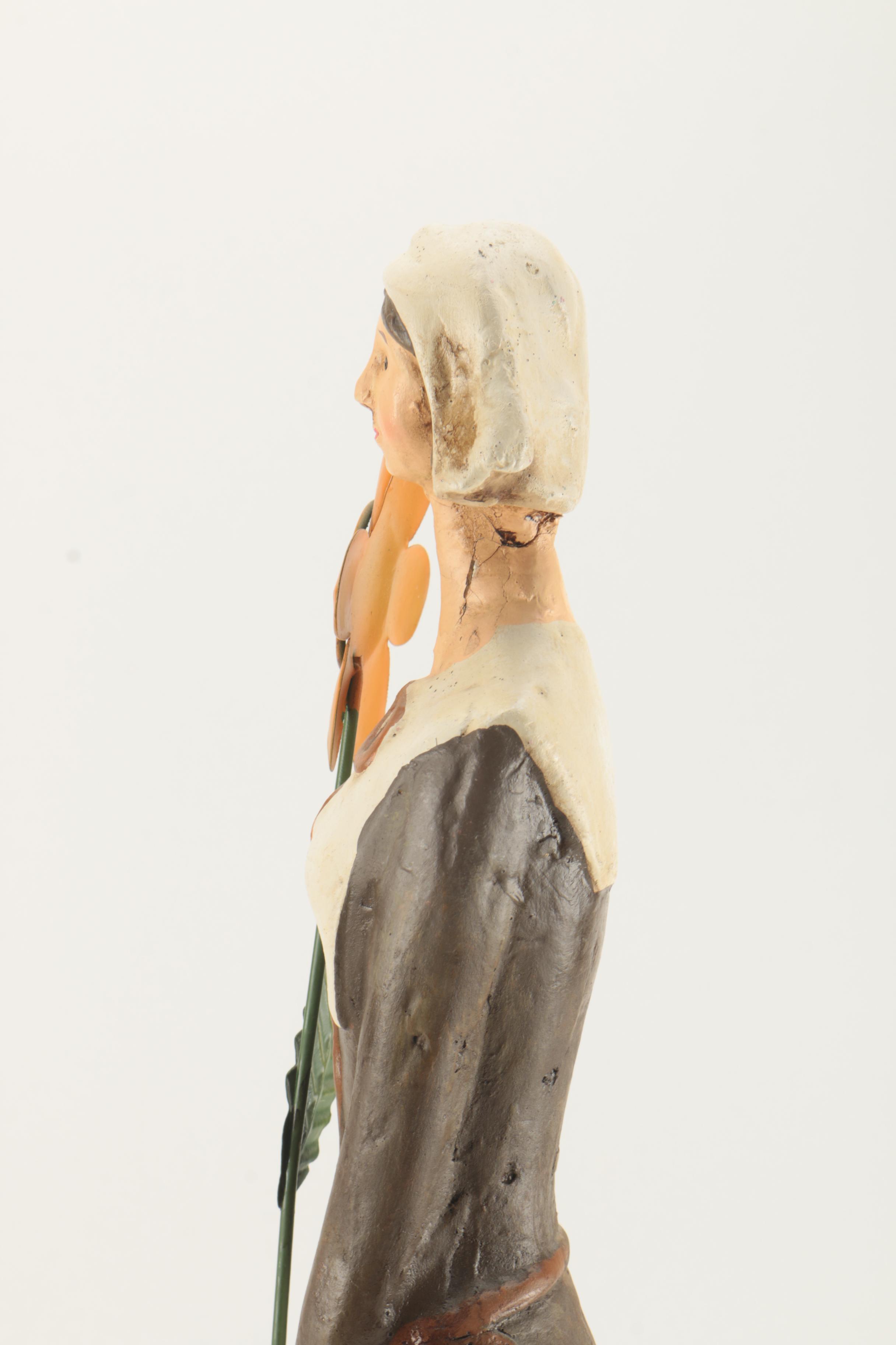 Resin Pilgrim Figurines EBTH