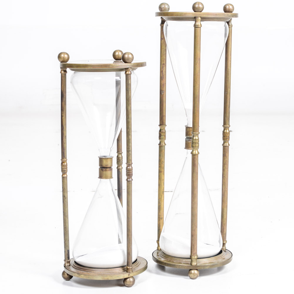 Restoration Hardware Hourglass Pair | EBTH