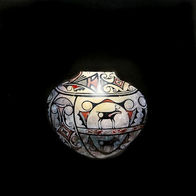 David Herriott Original Oil on Canvas "Zuni Pot Ca. 1890" David Herriott Original Oil on Canvas "Zuni Pot Ca. 1890"