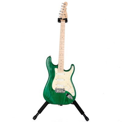 Forest Green G&L George Fullerton Signature Legacy Electric Guitar With Tremolo and Case