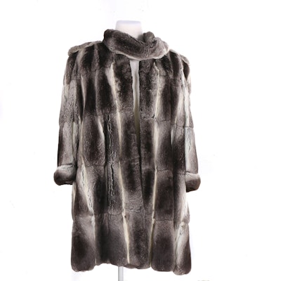 Leon Vissot Chinchilla Fur Coat