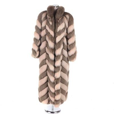 Christian Dior Fox Fur Coat