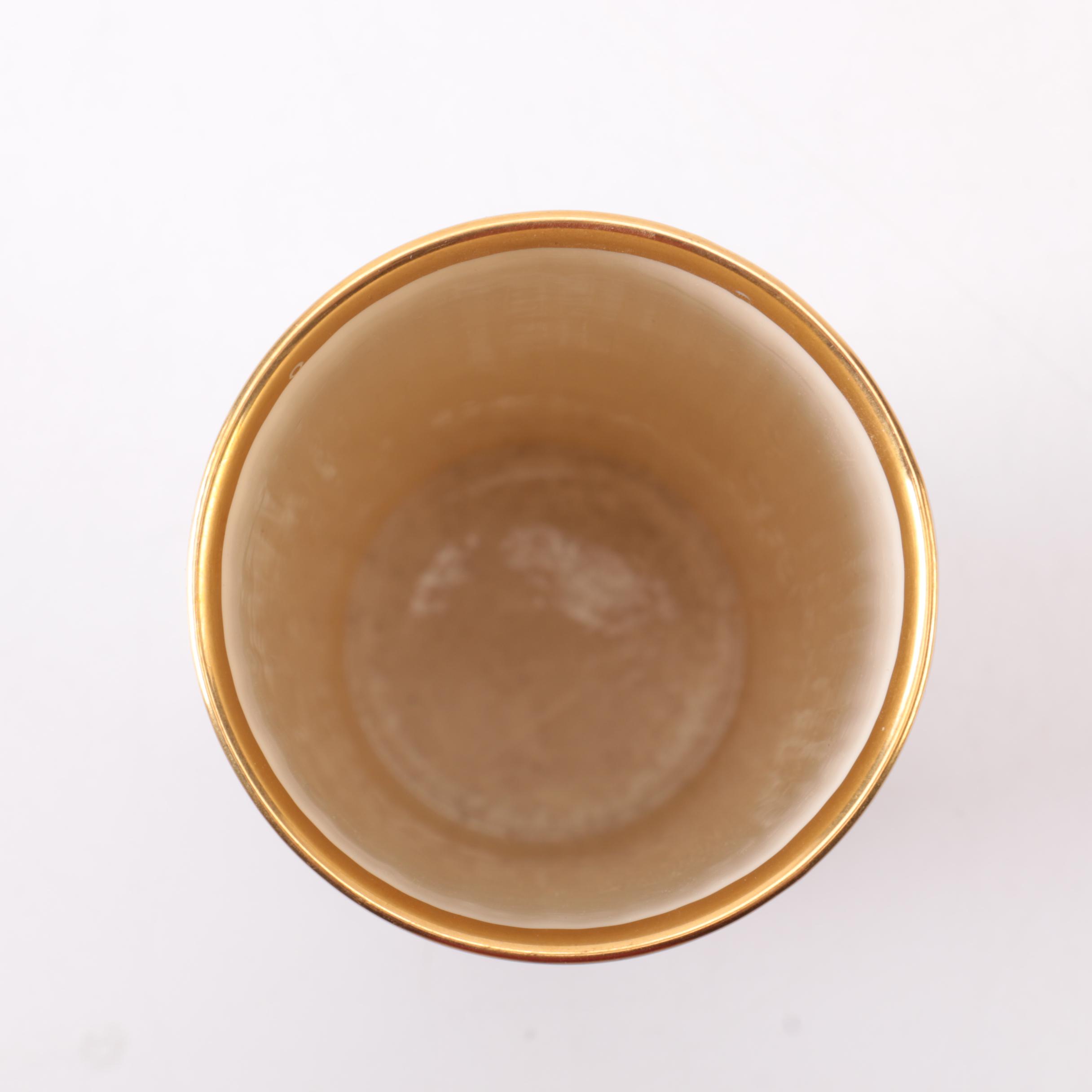 Lenox Vase With 24K Gold Rim EBTH