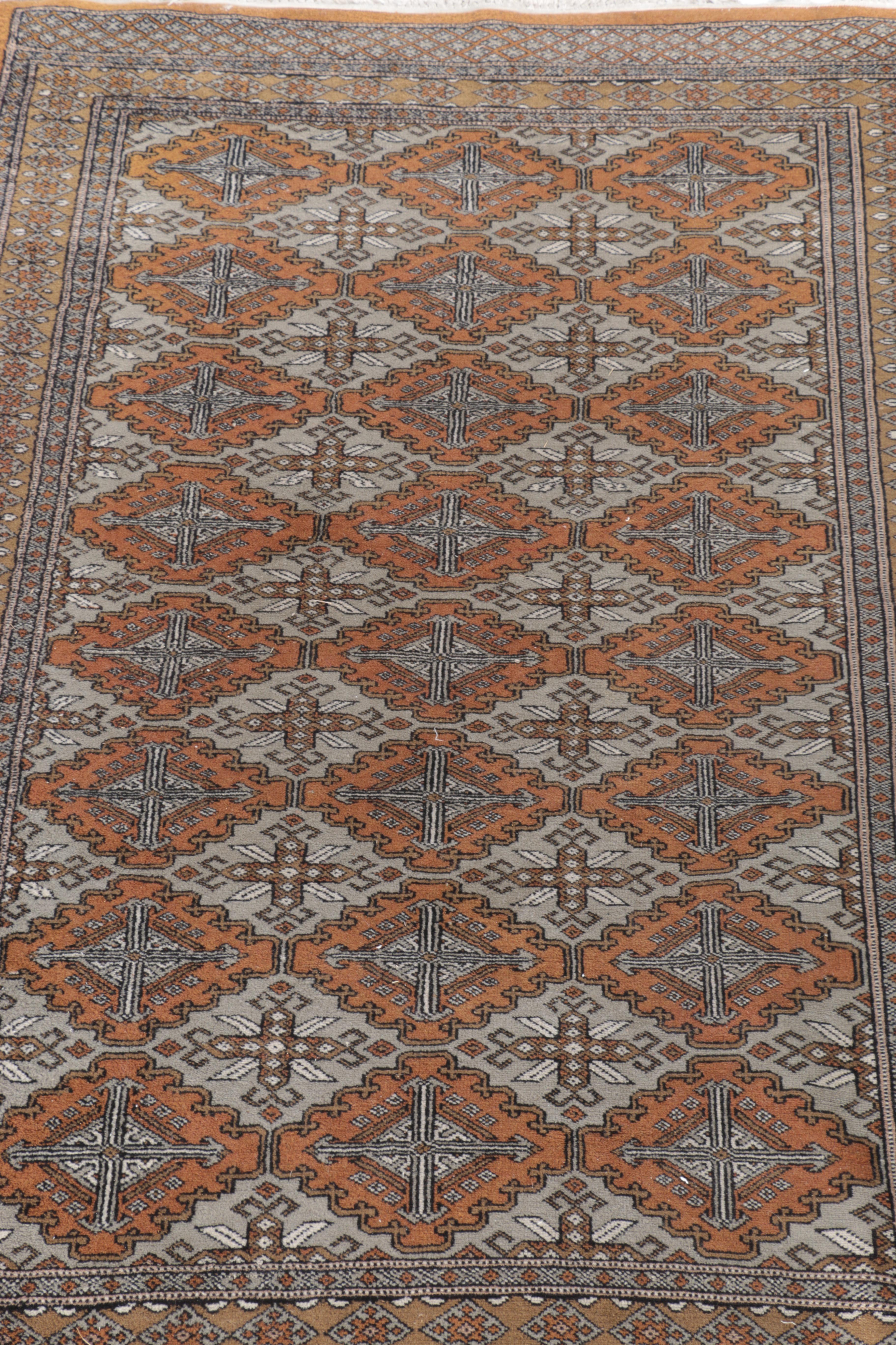 HandKnotted Bokhara Area Rug EBTH