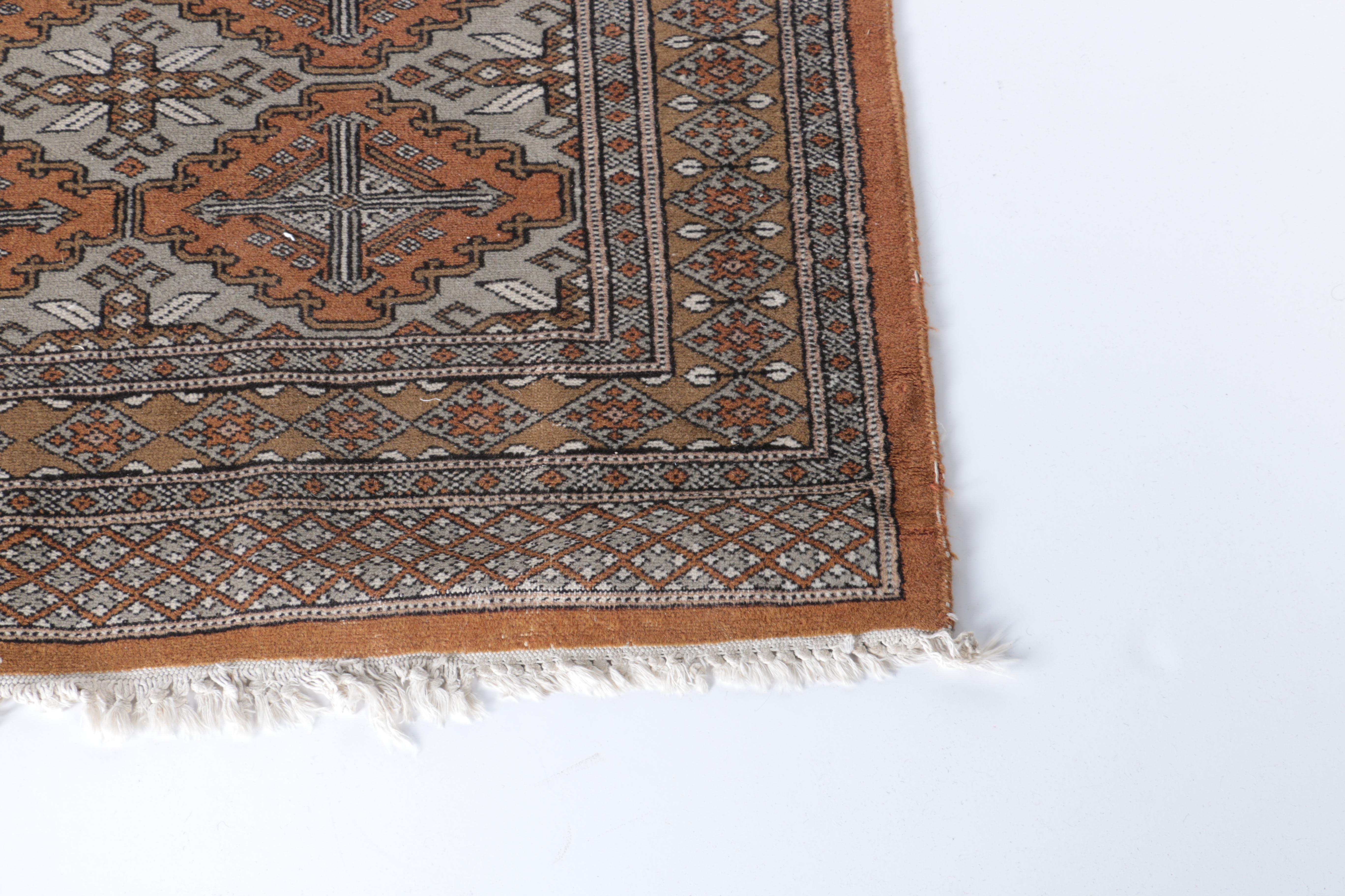 HandKnotted Bokhara Area Rug EBTH