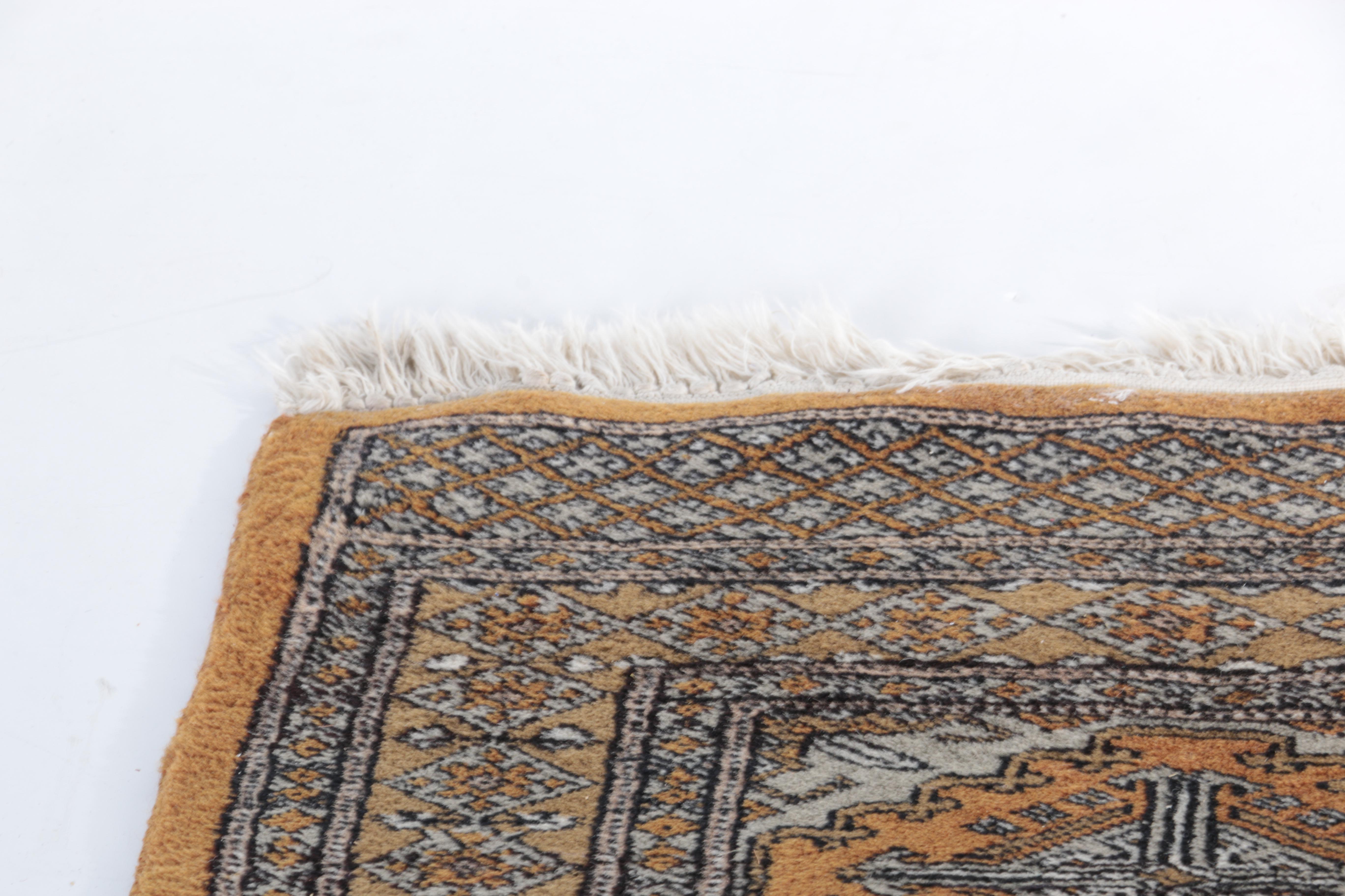 HandKnotted Bokhara Area Rug EBTH