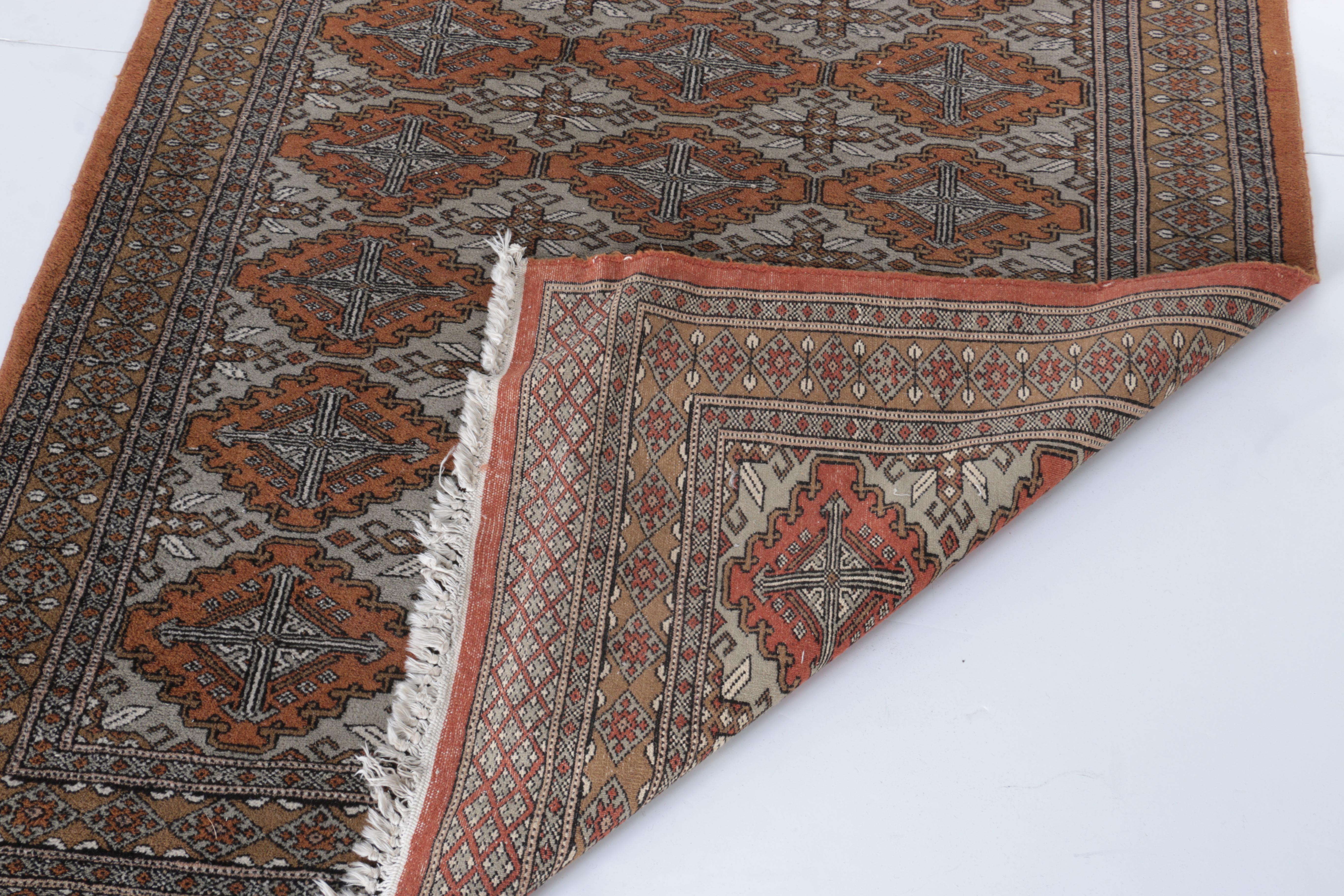 HandKnotted Bokhara Area Rug EBTH