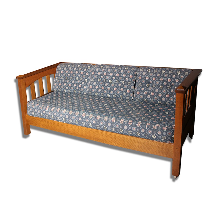 Mission Style Oak Couch Mission Style Oak Couch
