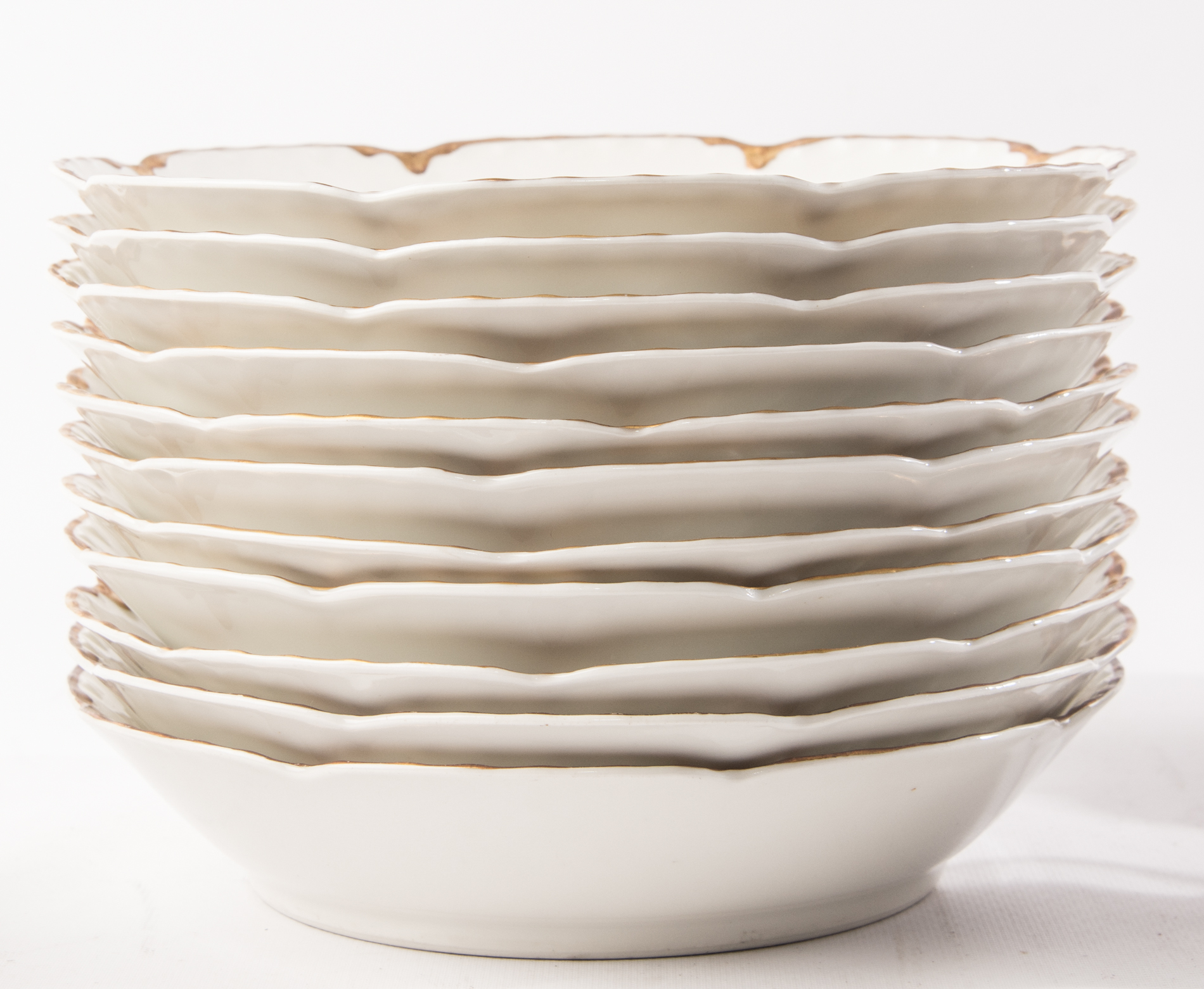 Haviland and Co. Limoges France Gold Trim "Ranson" Fine China Set EBTH