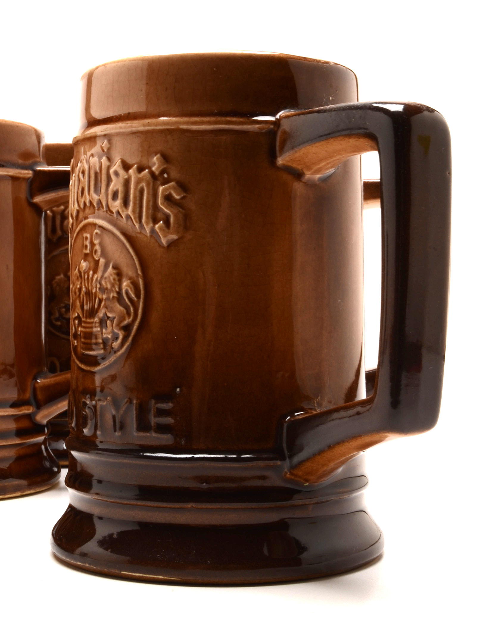 Collection of Vintage Ten Bavarian Old Style Beer Mugs EBTH