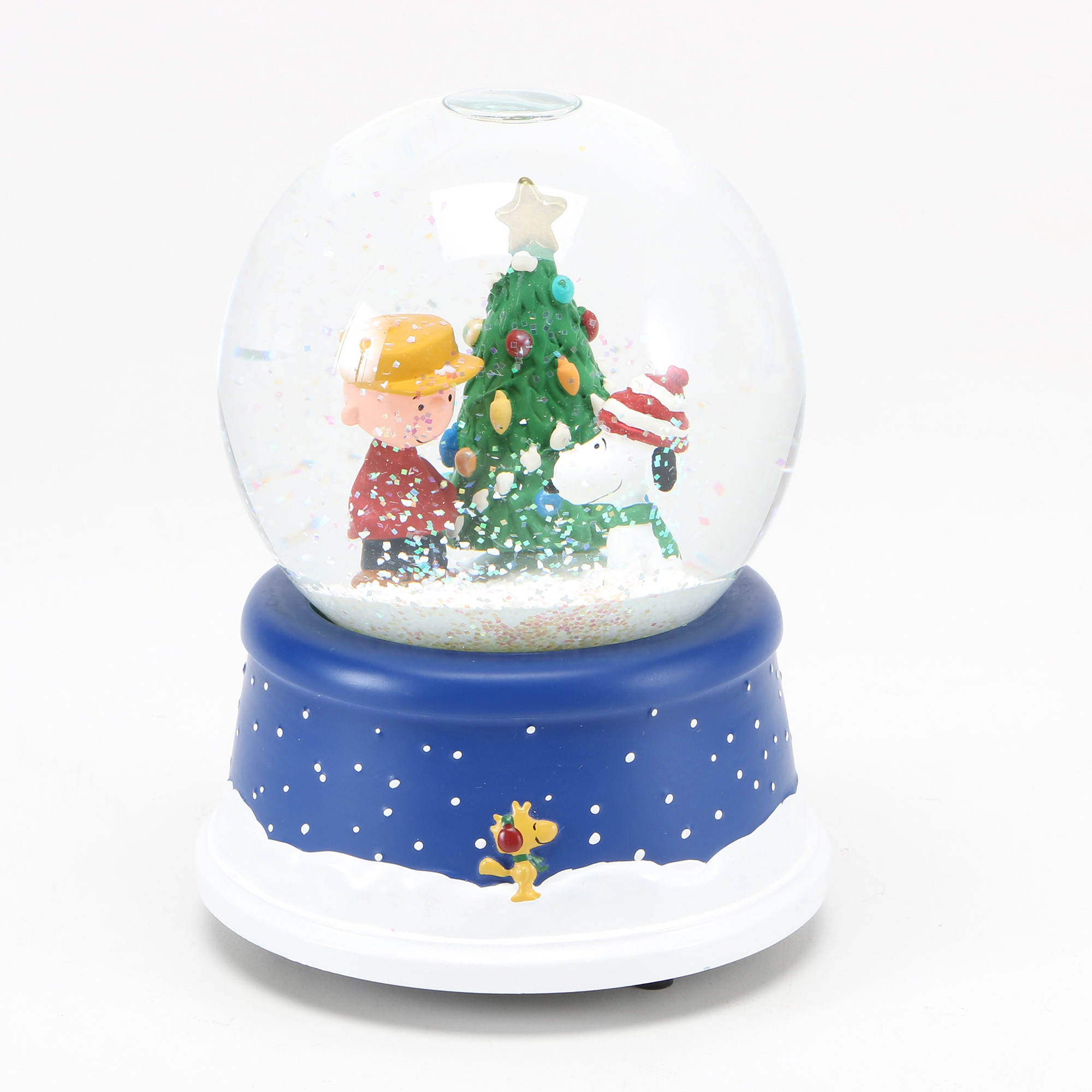 Hallmark Peanuts 50th Anniversary Musical Snow Globe | EBTH