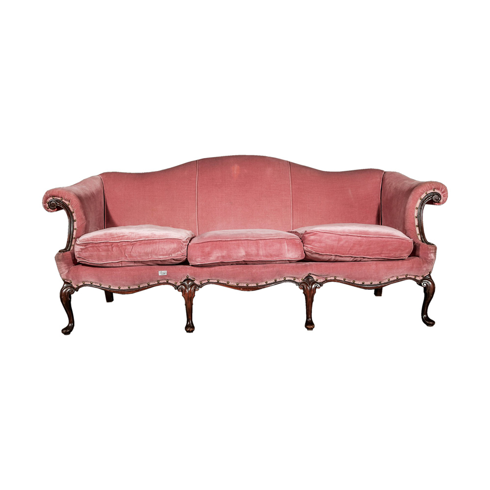 Vintage Queen Anne Style Sofa EBTH