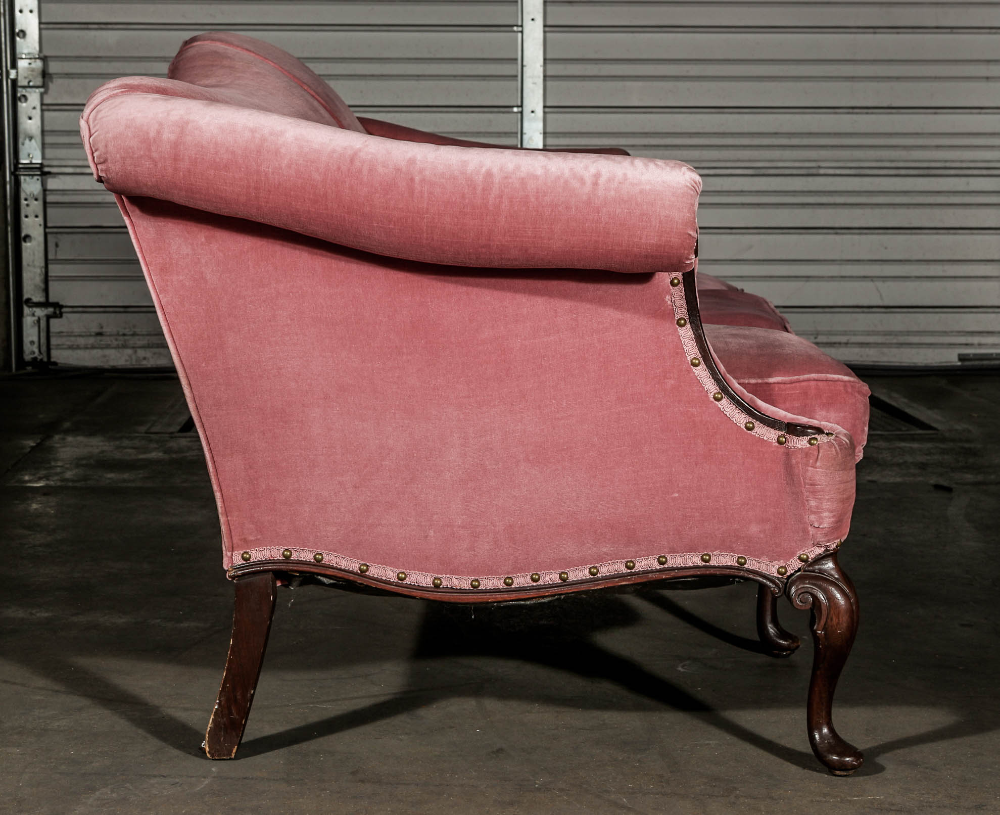 Vintage Queen Anne Style Sofa EBTH