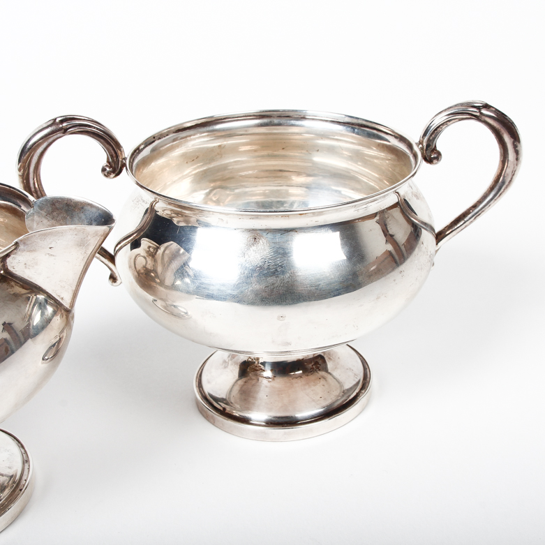 Fisher Weighted Sterling Silver Cream and Sugar Set EBTH