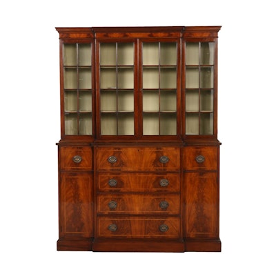 Vintage Breakfront China Cabinet by Williams-Kimp Furniture Co. Vintage Breakfront China Cabinet by Williams-Kimp Furniture Co.