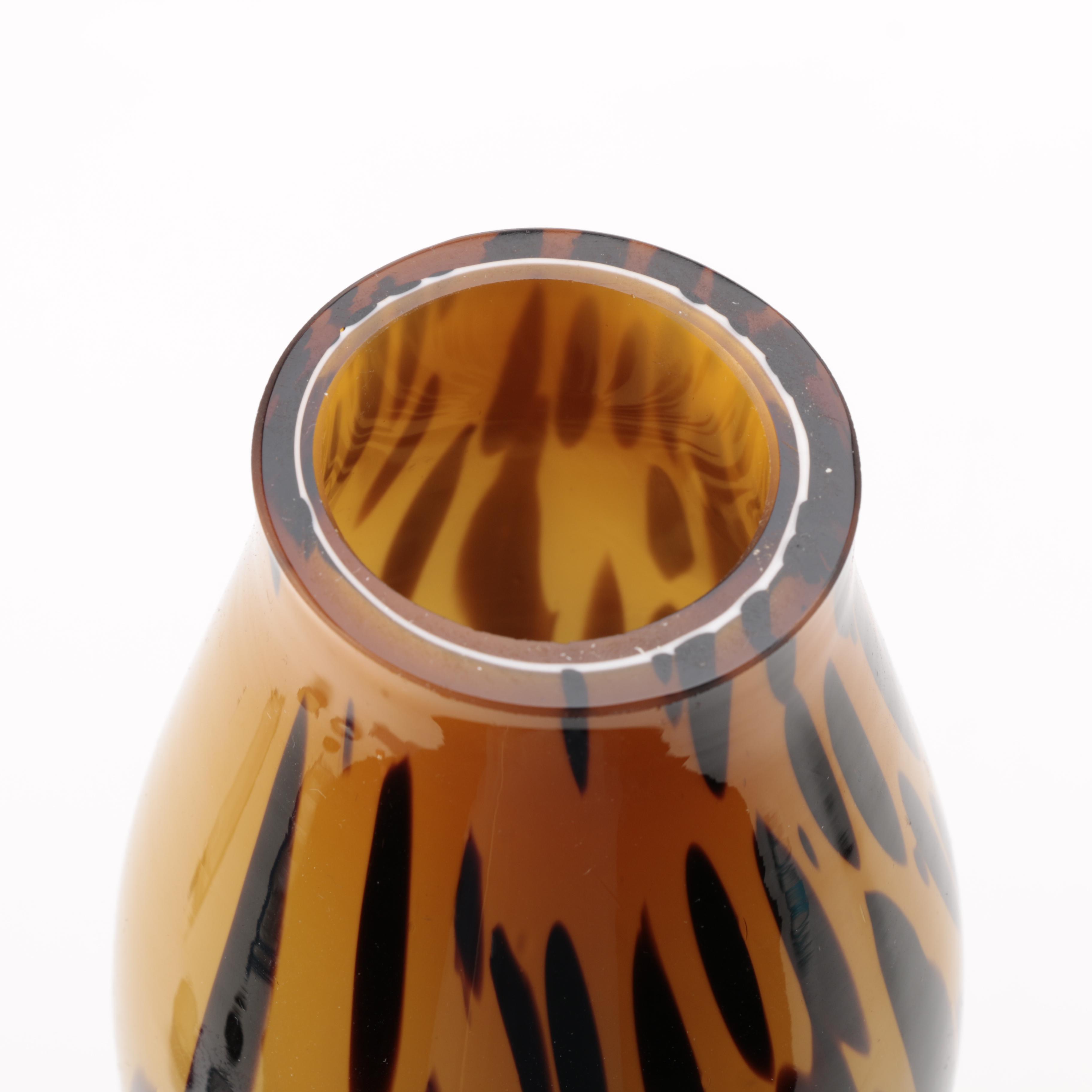 Tozai Home Art Glass Tortoise Shell Vases EBTH   1500379304335 8de7afa7b753094f22f28ef8c73e8c908694324f98ea7fc23916e3fd6efd8e11.JPG