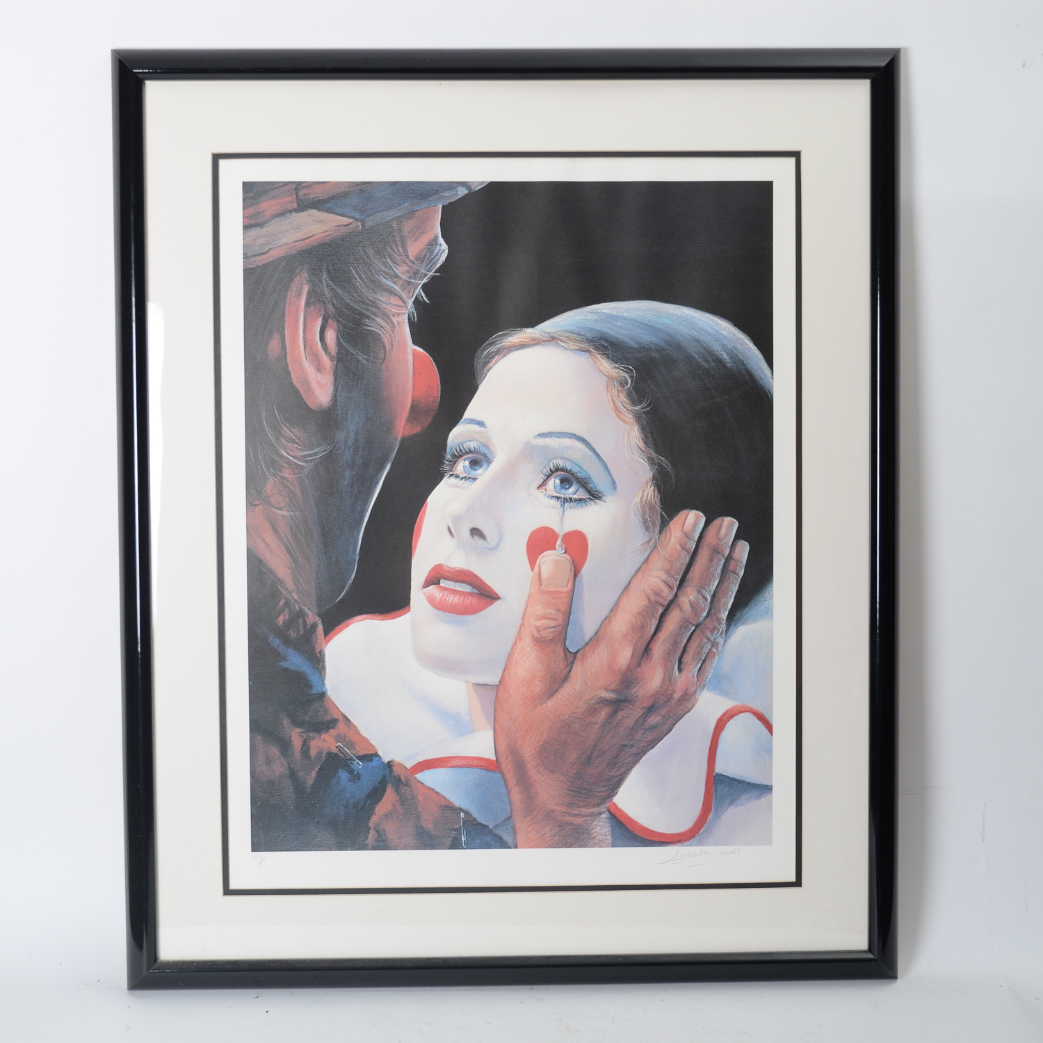 Leighton Jones Artist Proof Lithograph "Helping Hands" EBTH