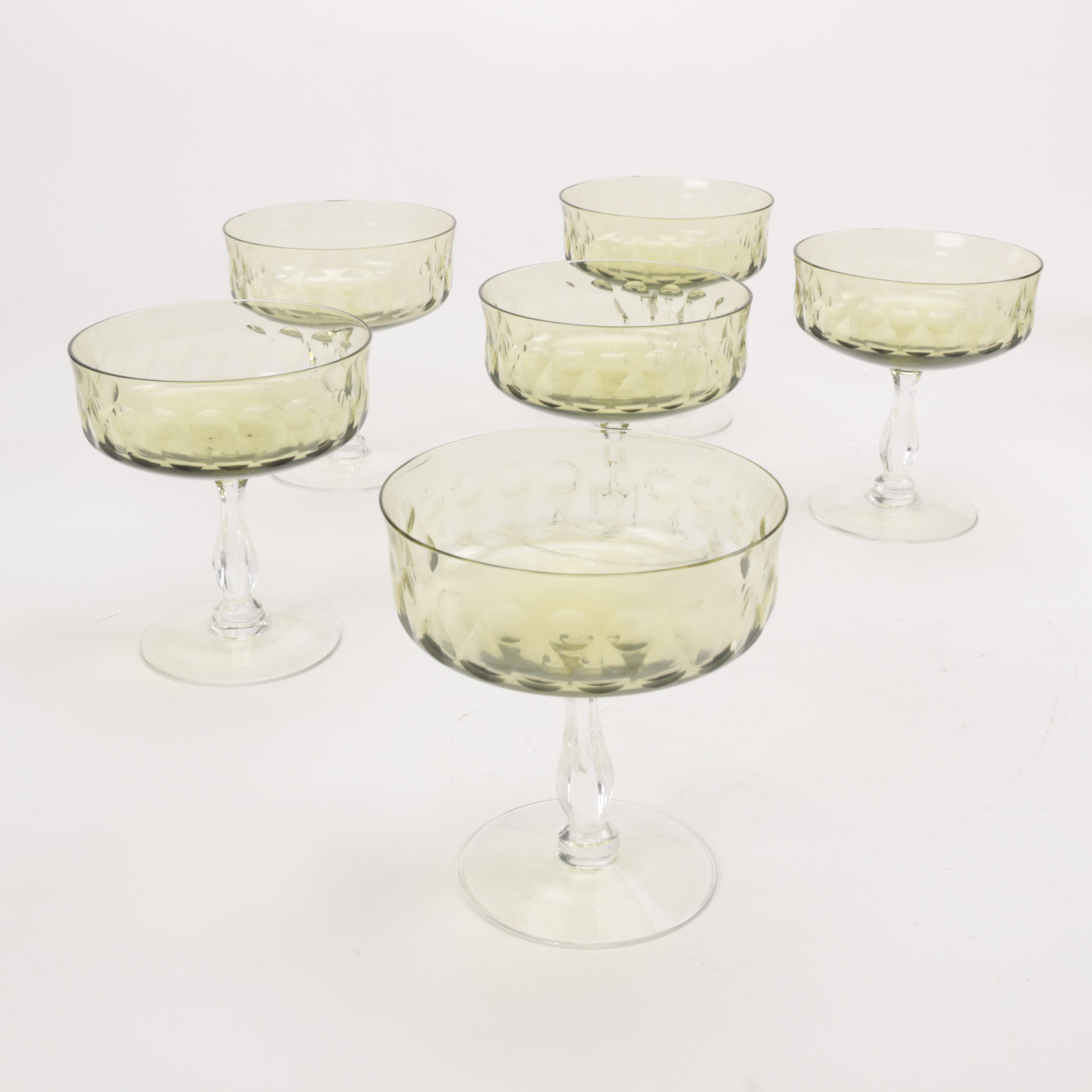 Vintage Noritake Green Glassware Circa 1974 1983 EBTH