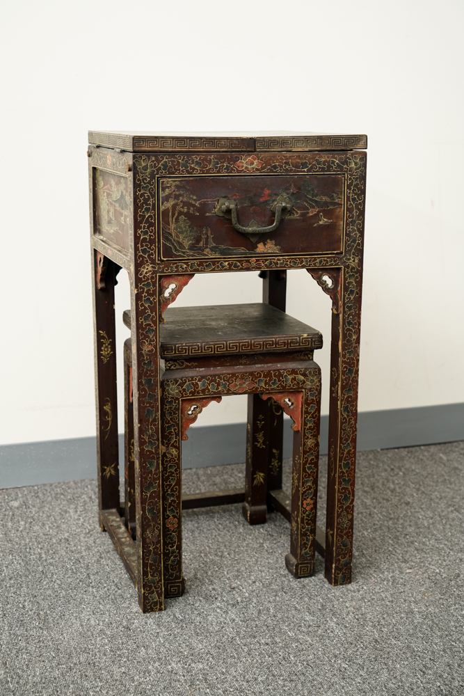 chinese calligraphy table