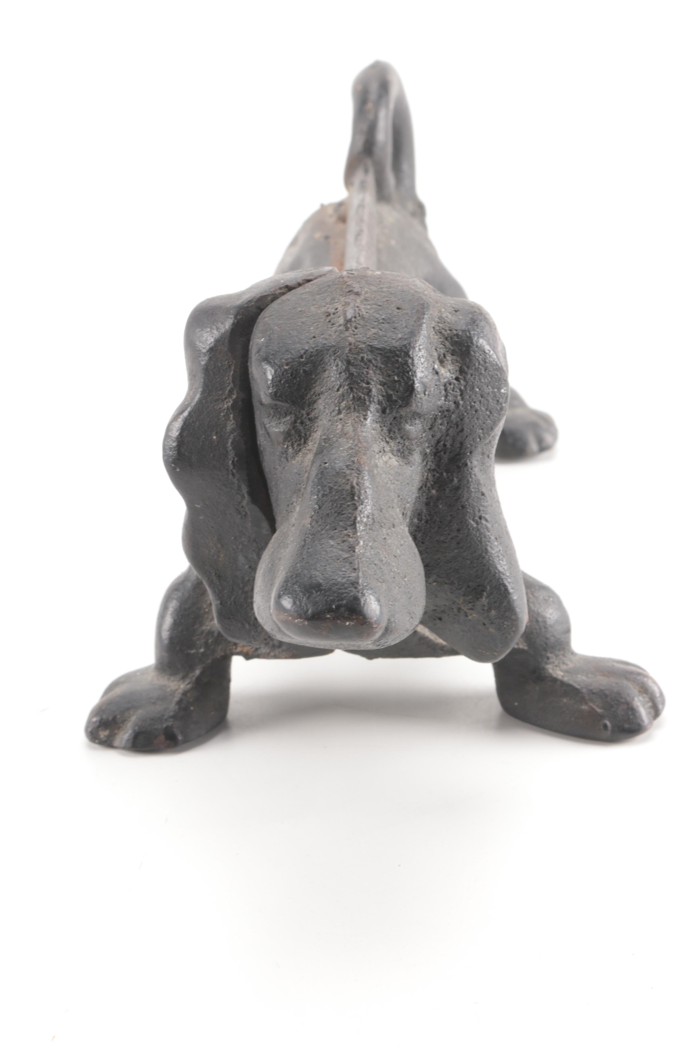 Cast Iron Dachshund Boot Scraper EBTH