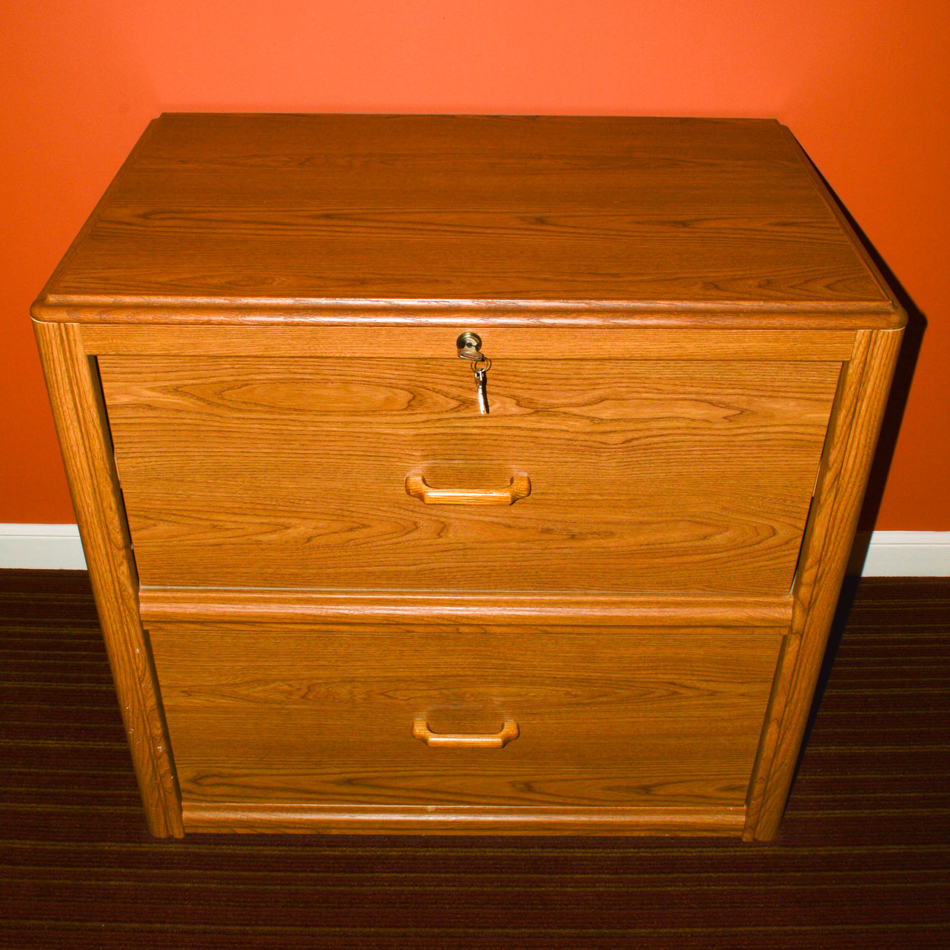 Sauder Two Drawer File Cabinet Ebth