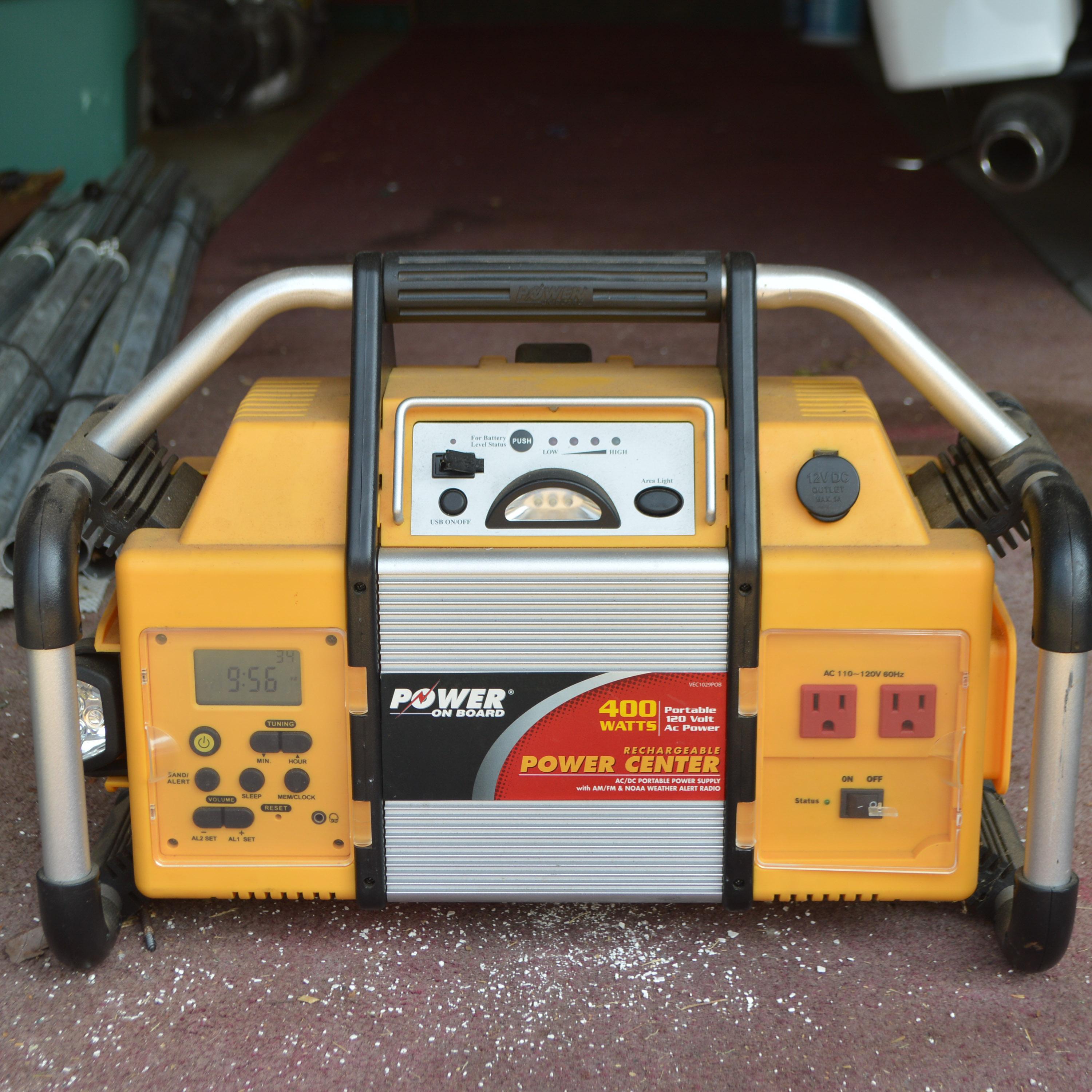 Power on Board 400 Watts Rechargeable Power Center EBTH