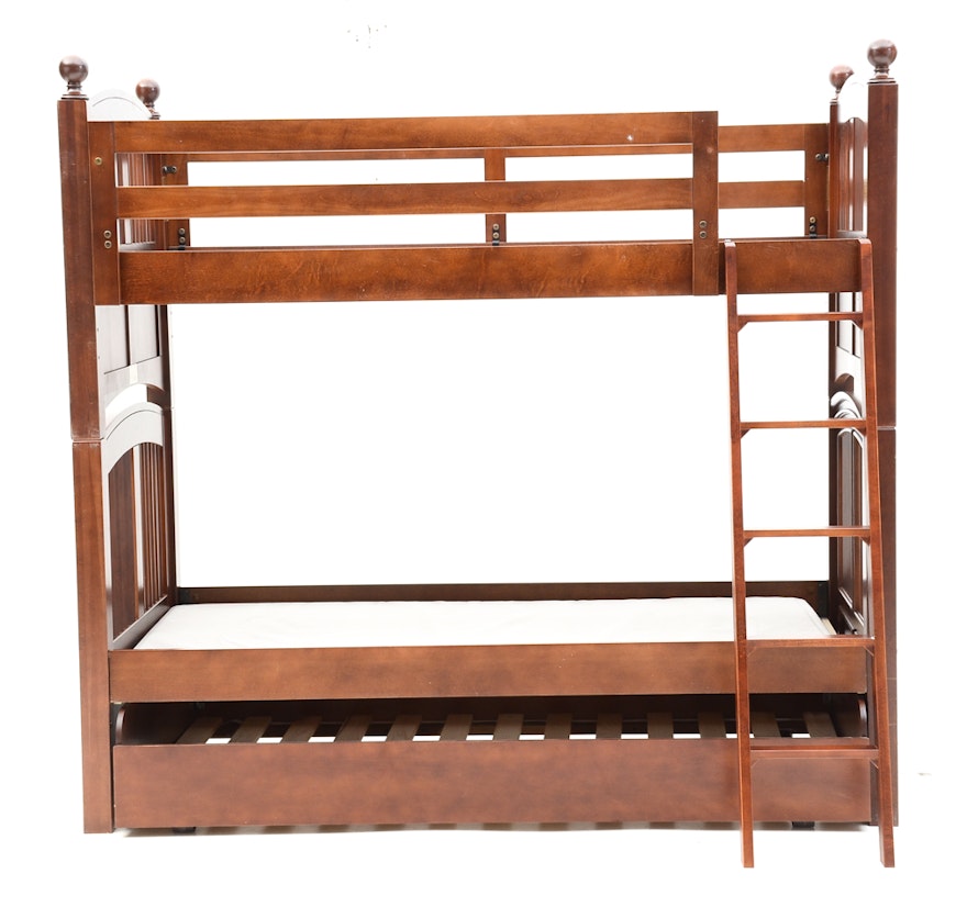 Stanley Twin Bunk Beds with Trundle Bed | EBTH