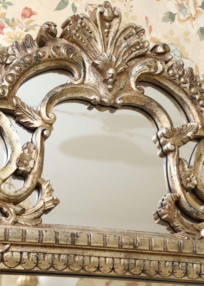 Pair of Baroque Vanity Mirrors EBTH