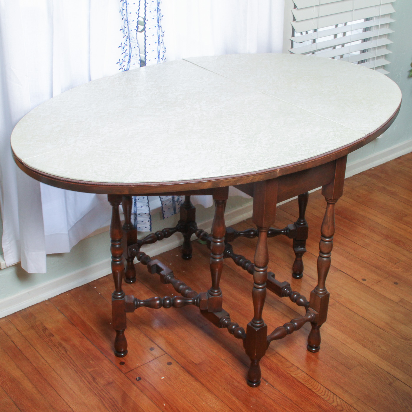 Oval Drop Leaf Table EBTH