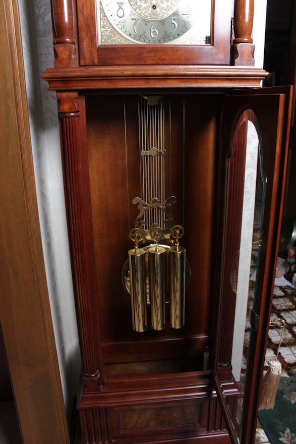 Ridgeway Triple Chime Grandfather Clock | EBTH