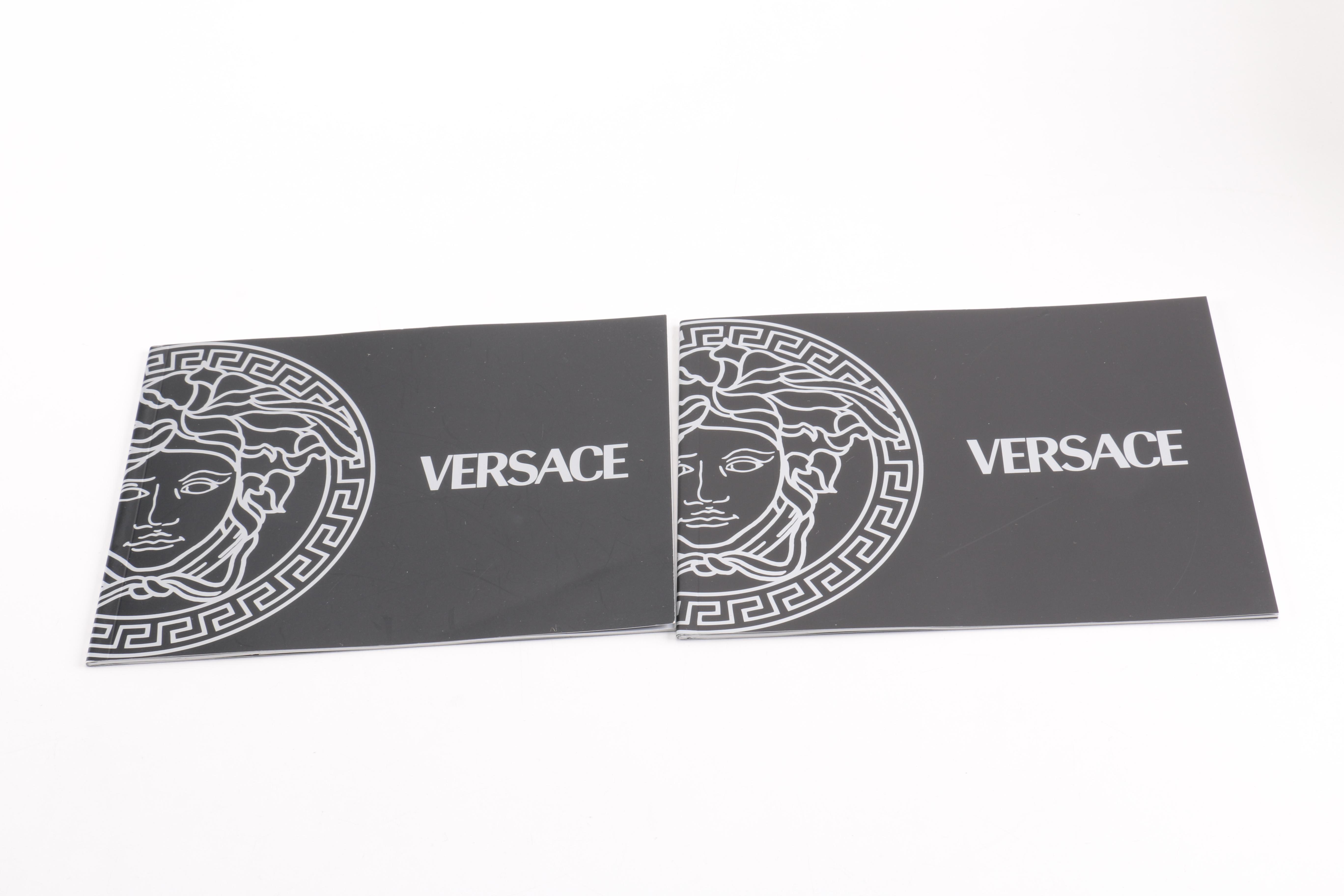 Versace Black Leather Watch Box EBTH