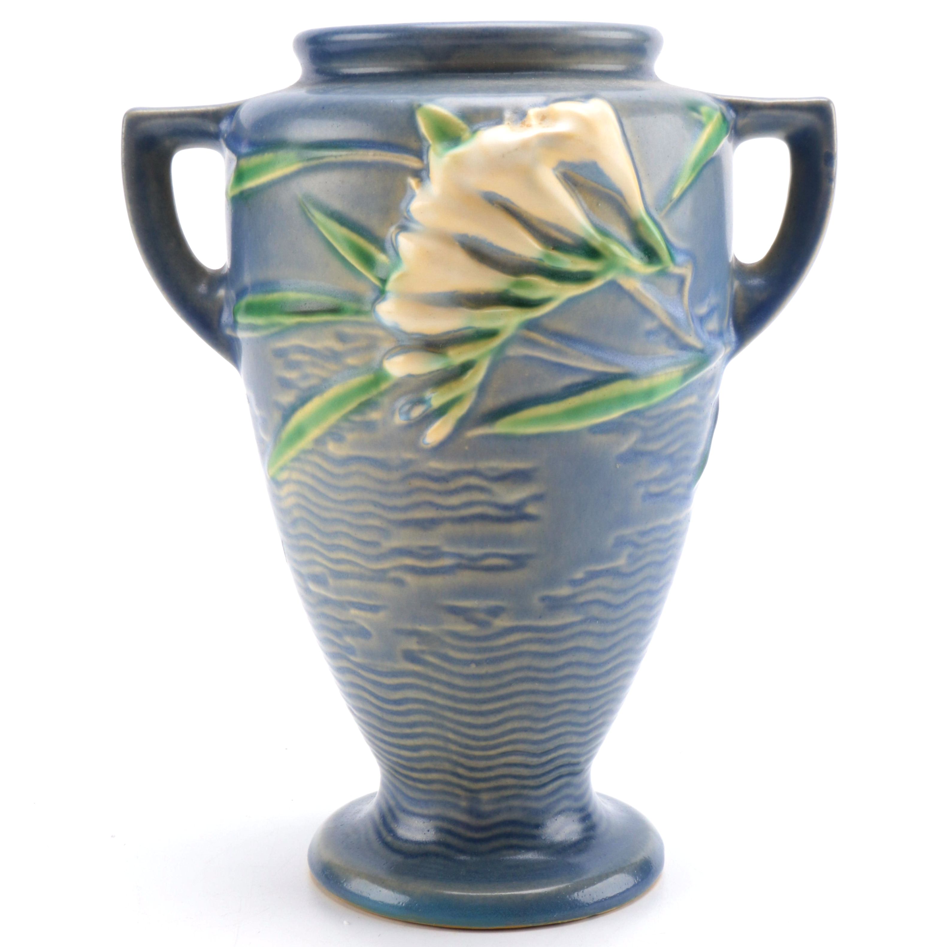 Roseville Freesia Vase Ebth