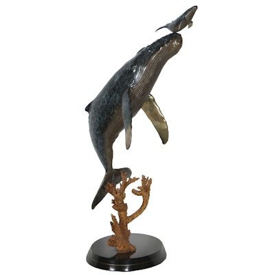 Robert Wyland Limited Edition Bronze Sculpture "Genesis" Robert Wyland Limited Edition Bronze Sculpture "Genesis"